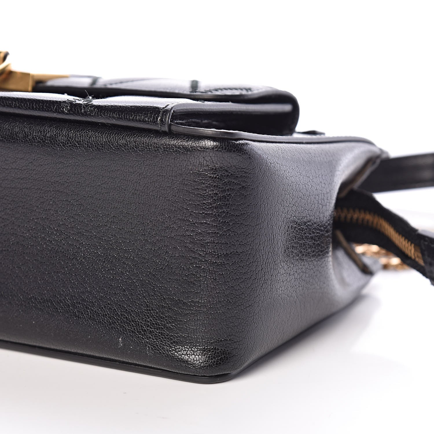 Givenchy Goatskin Diamond Quilted Pocket Crossbody Black 10 of 10