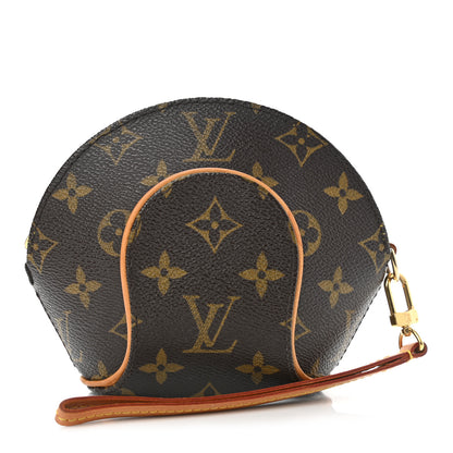 Louis Vuitton Monogram Mini Ellipse Wristlet Clutch 1 of 7