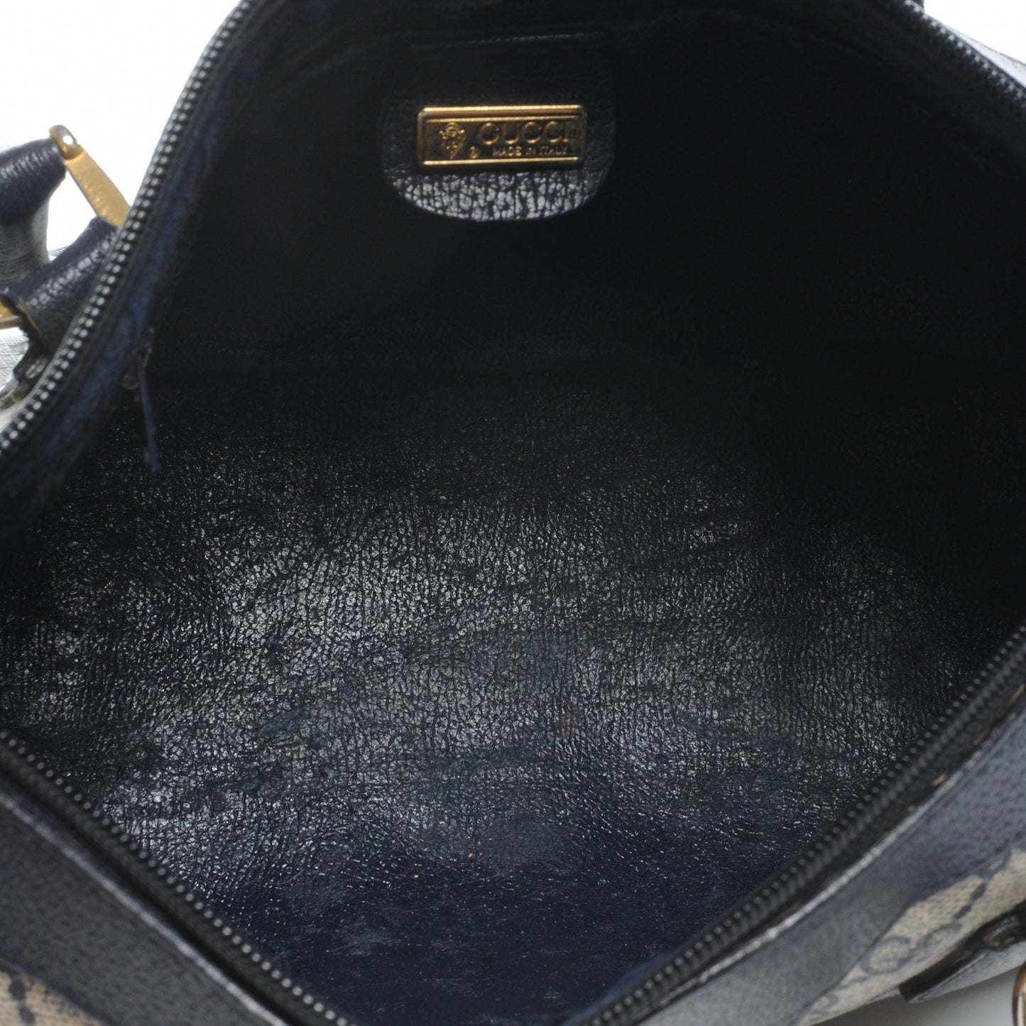 Monogram Web Boston Navy