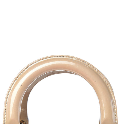 Christian Dior Pearlized Patent Cannage Medium Lady Dior Grey 11 of 17