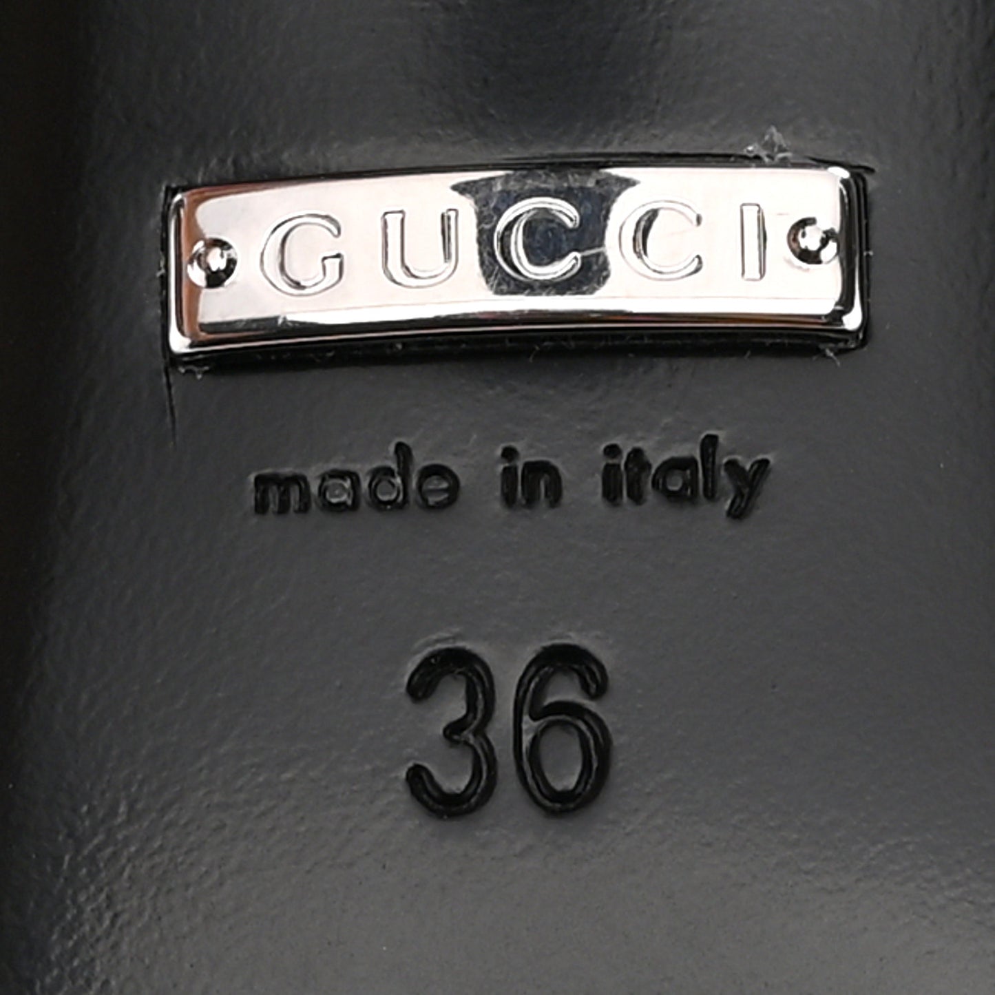 Satin Crystal 65mm Slide Sandals 36 Black