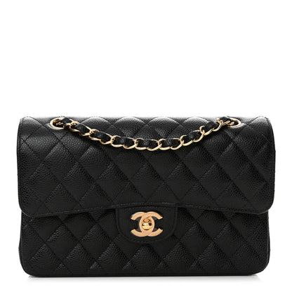 Chanel Caviar Quilted Small Double Flap Black 1 of 10