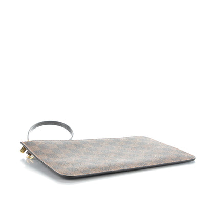 Louis Vuitton Damier Ebene Neverfull MM GM Pochette Rose Ballerine 4 of 8