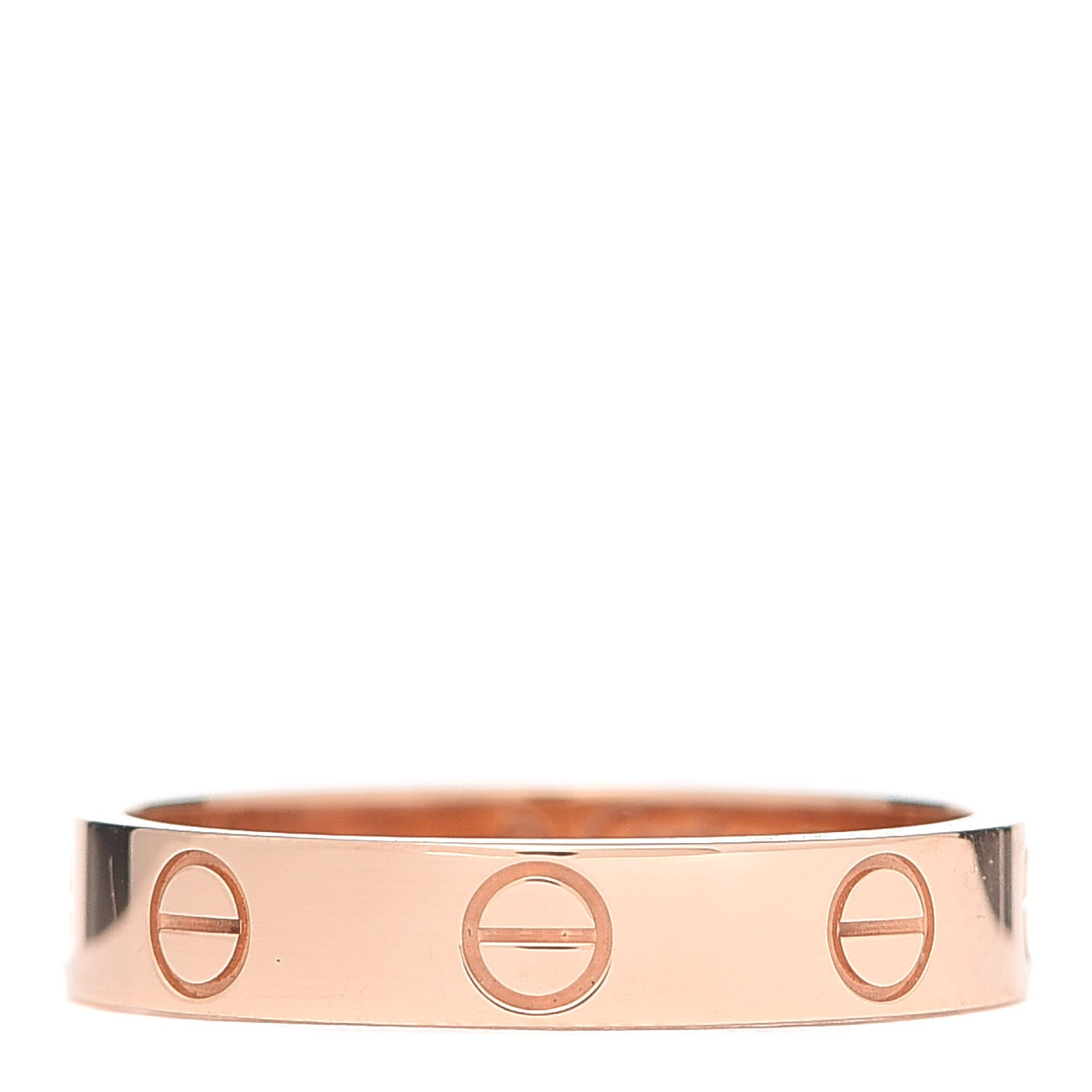 Cartier 18K Pink Gold 3.5mm LOVE Wedding Band Ring 52 6 1 of 6