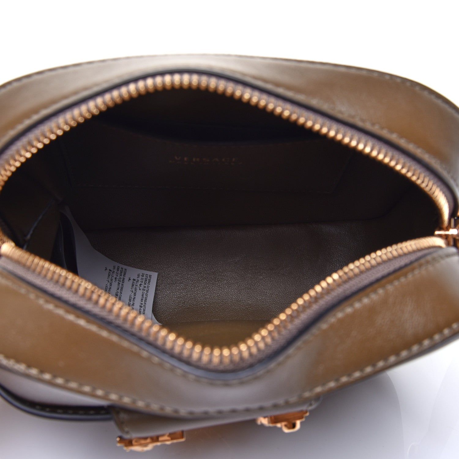 Versace Nappa Virtus Camera Bag Khaki 5 of 11