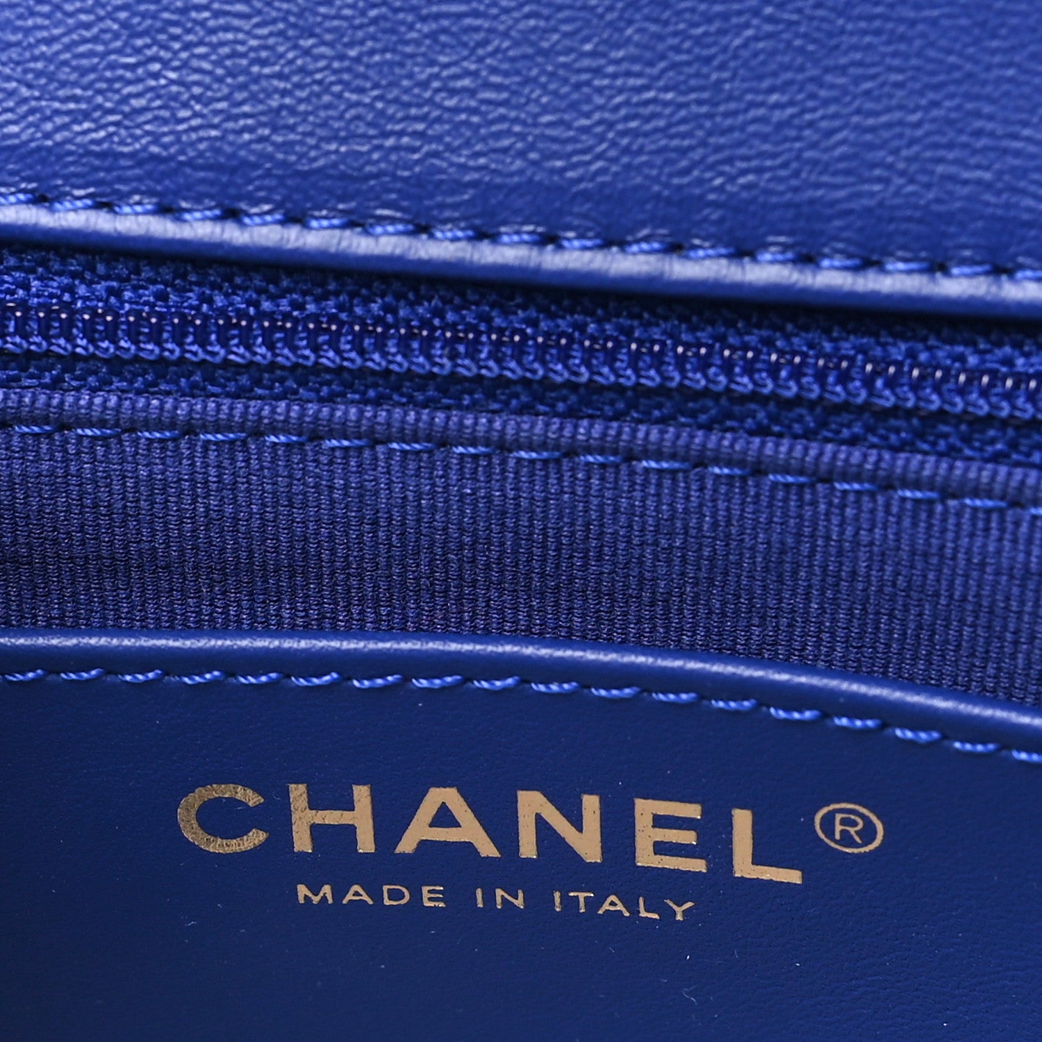 Chanel Lambskin Quilted Small Pillow Crush Flap Blue 6 of 11