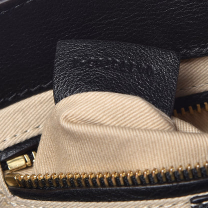 Chloe Suede Calfskin Small Faye Backpack Black 7 of 13