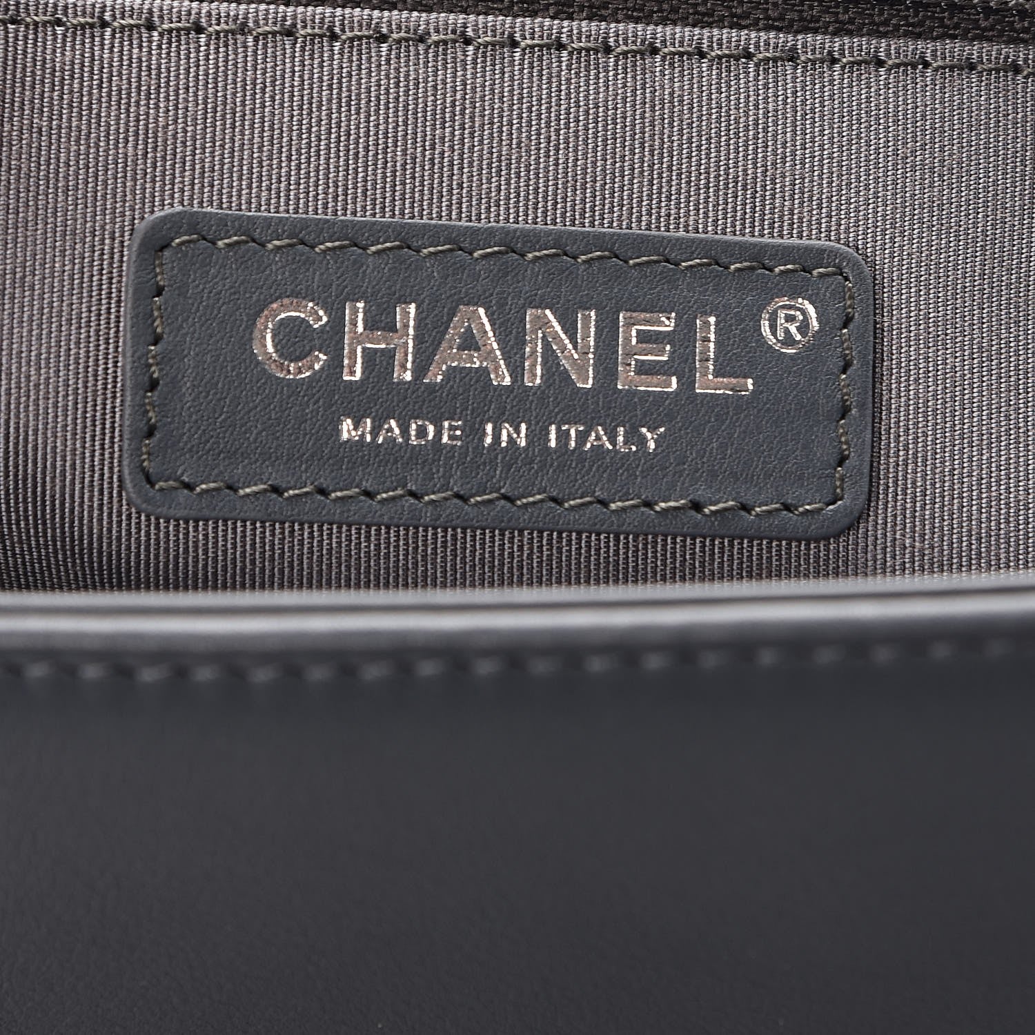 Chanel Calfskin Chevron Quilted New Medium Boy Flap Blue 6 of 7