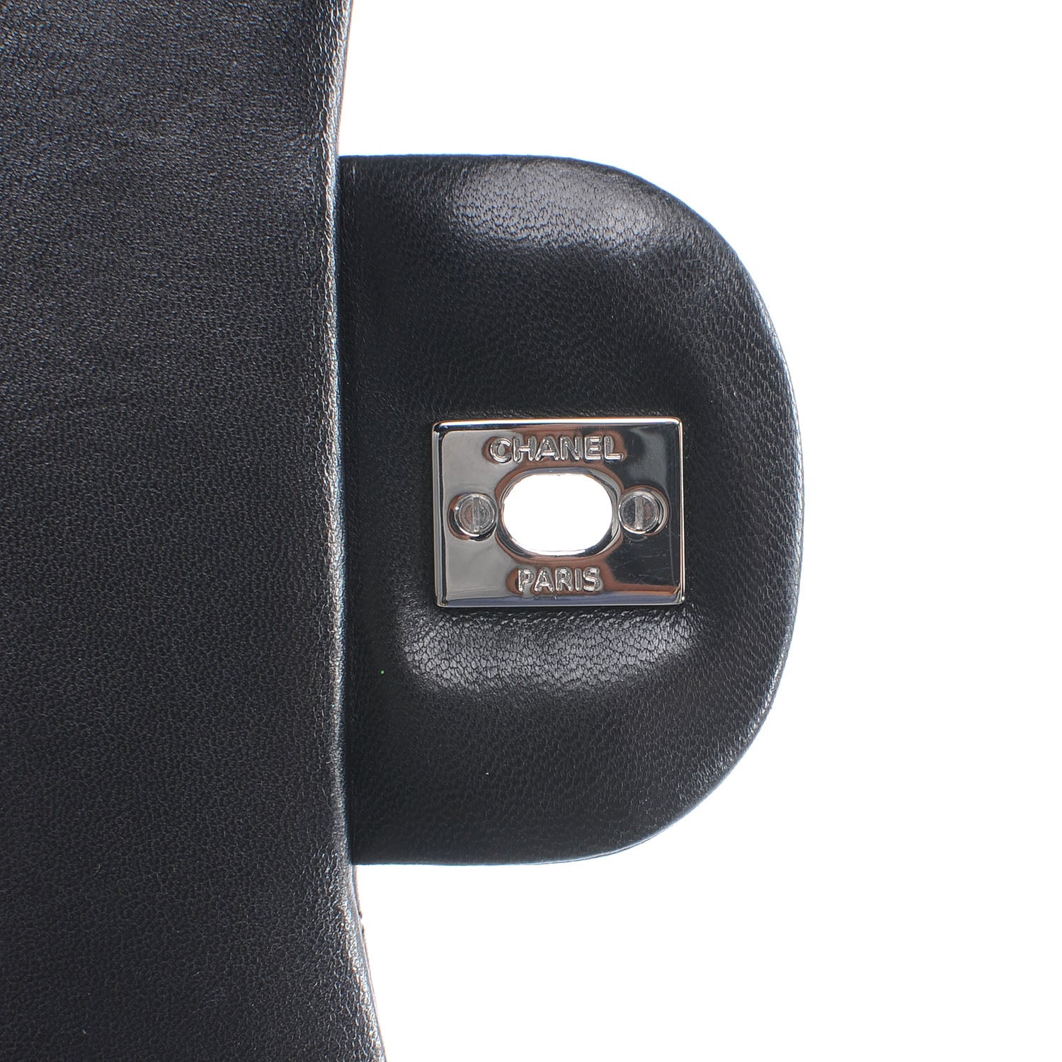 Chanel Lambskin Quilted Maxi Double Flap Black 5 of 8