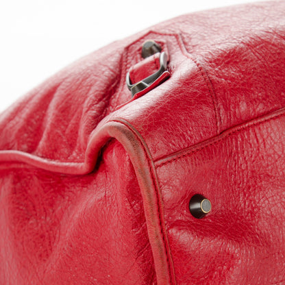 Balenciaga Agneau Classic Hardware Work Rouge Cardinal 9 of 14
