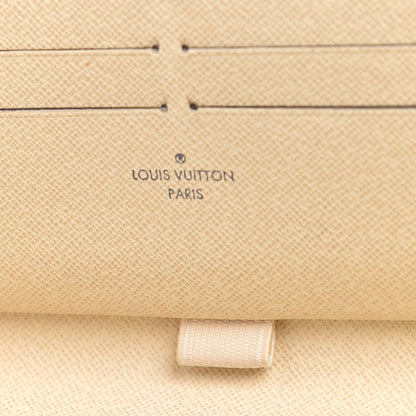 Louis Vuitton Damier Azur Zippy Organizer Wallet 8 of 9