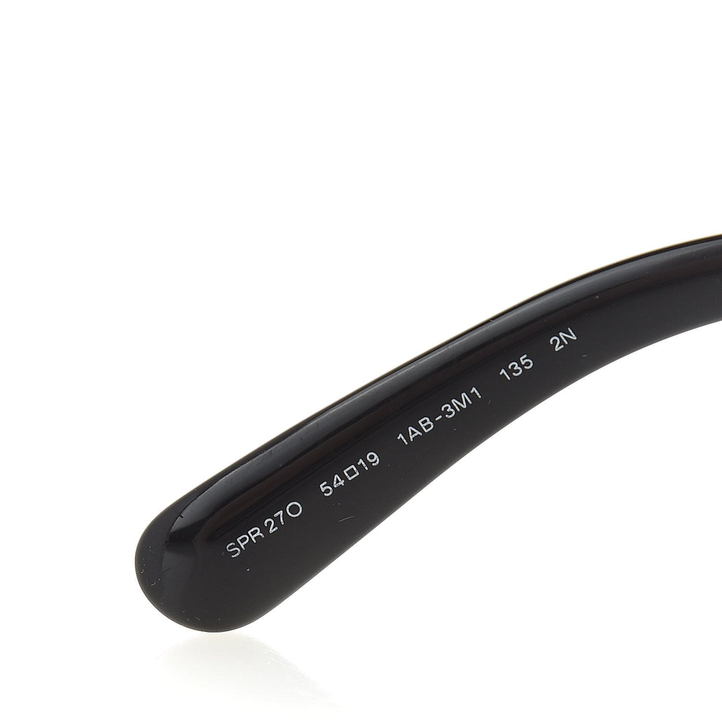 Acetate Baroque Sunglasses SPR 27O Black