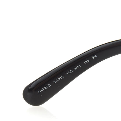 Prada Acetate Baroque Sunglasses SPR 27O Black 5 of 8