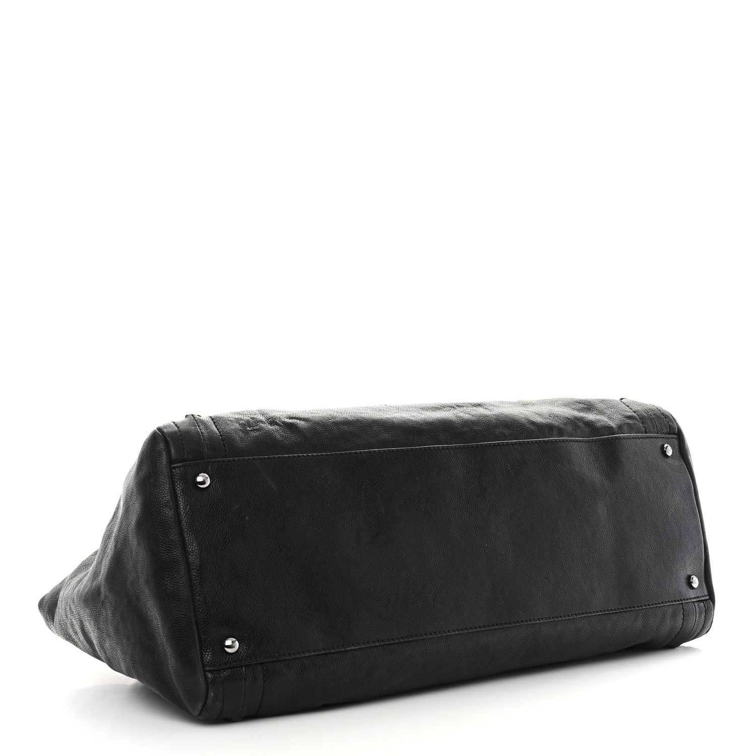 Chanel Glazed Calfskin East West Modern Chain Tote Black 4 of 15