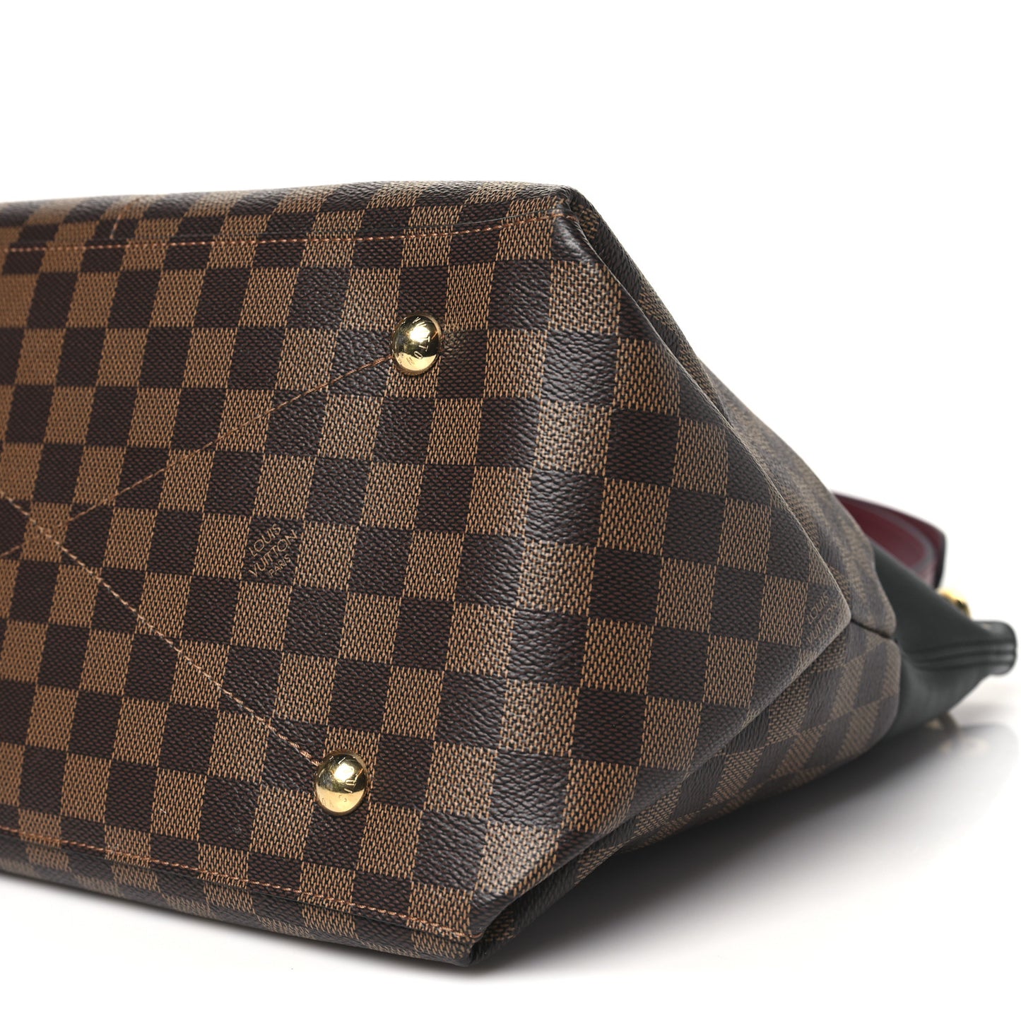 Damier Ebene Calfskin Maida Black