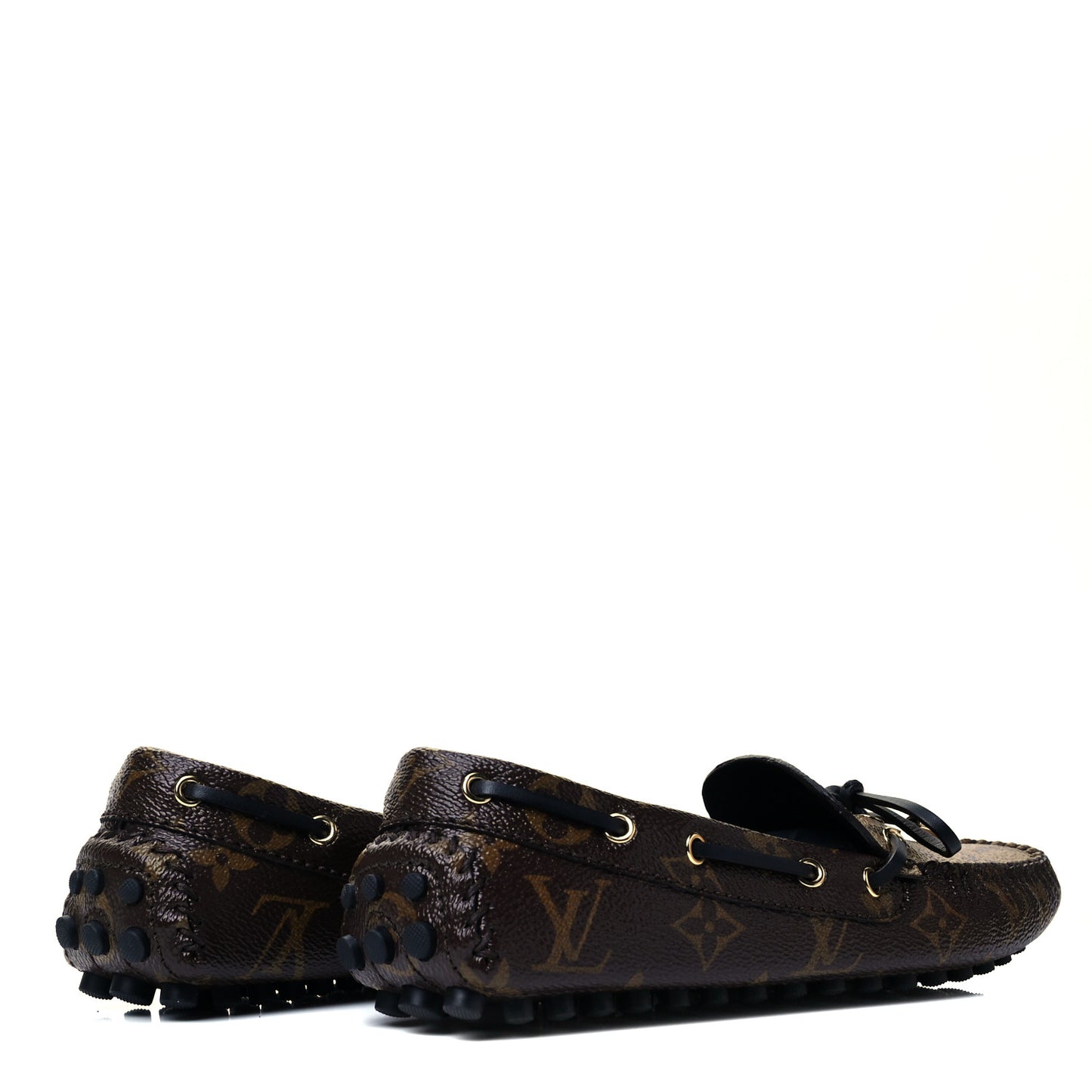 Patent Reverse Monogram Gloria Loafers 35
