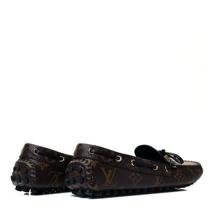 Louis Vuitton Patent Reverse Monogram Gloria Loafers 35 4 of 9