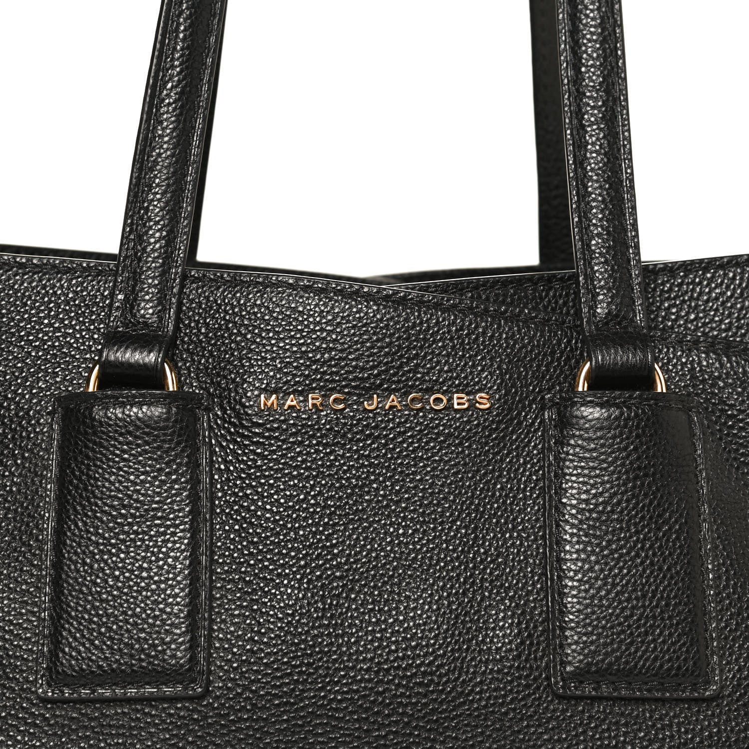 Marc Jacobs Pebbled Calfskin Tote Black 9 of 11