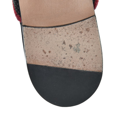 Christian Dior Embroidered Cotton Dioramour Mules 37.5 Black 14 of 16