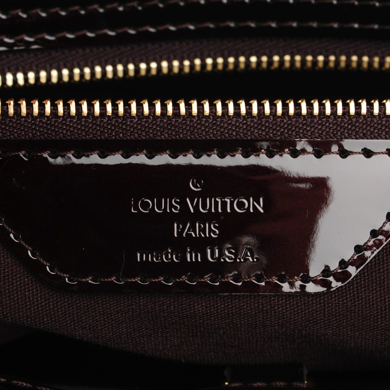 Louis Vuitton Vernis Wilshire MM Amarante 6 of 6