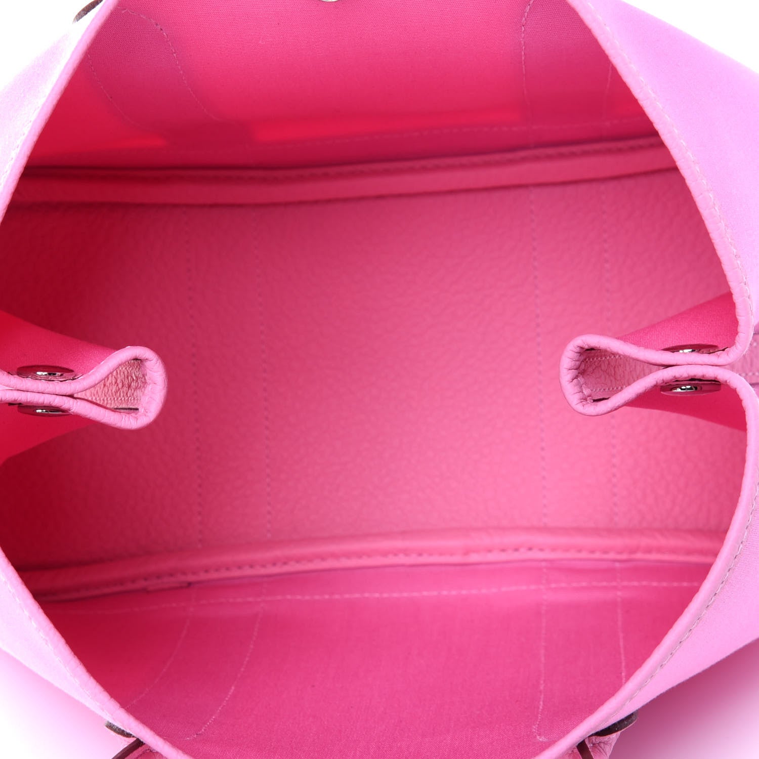 Hermes Toile Officier Vache Country Garden Party Tote 30 Pink 5 of 10