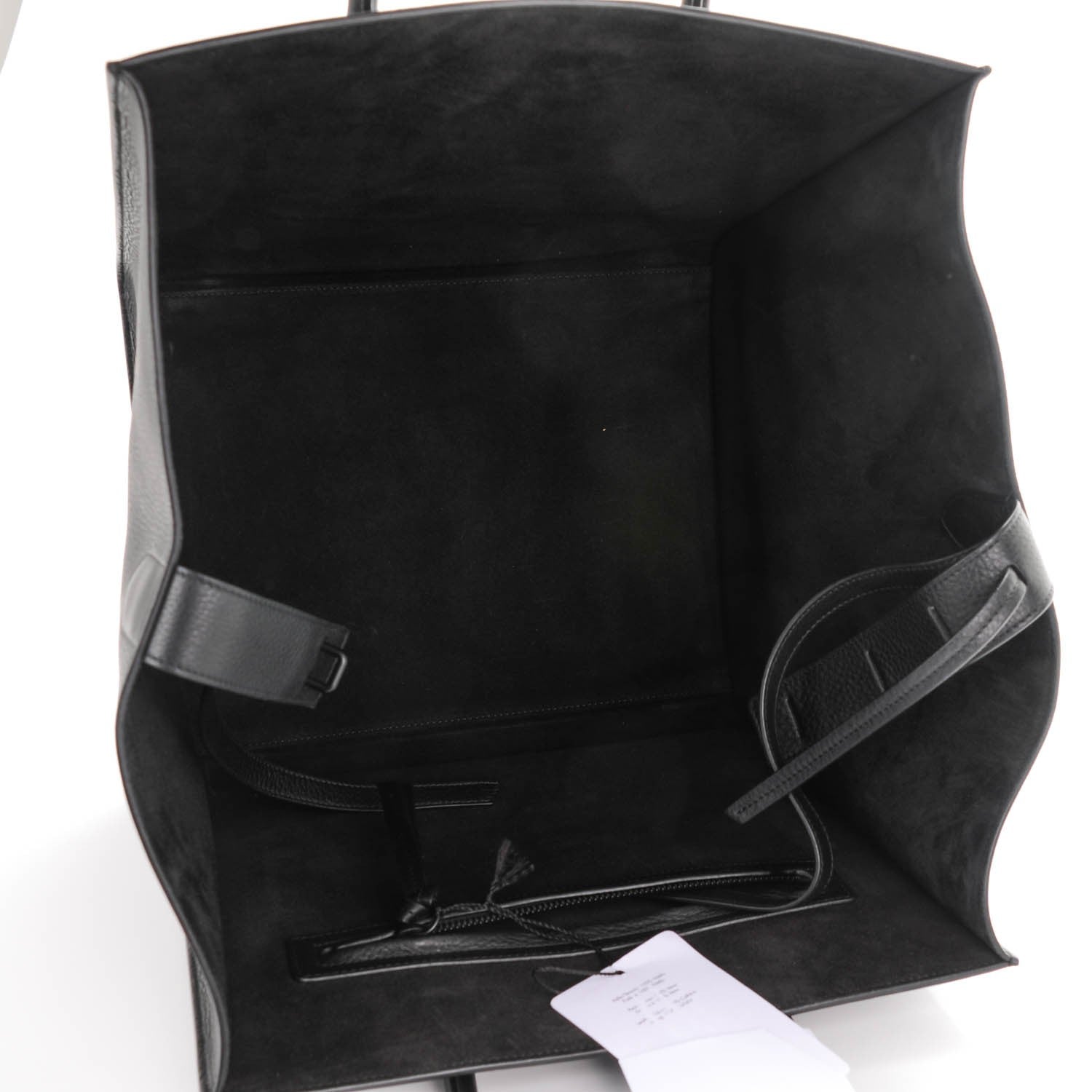 Celine Supple Calfskin Medium Phantom Luggage Black 5 of 7