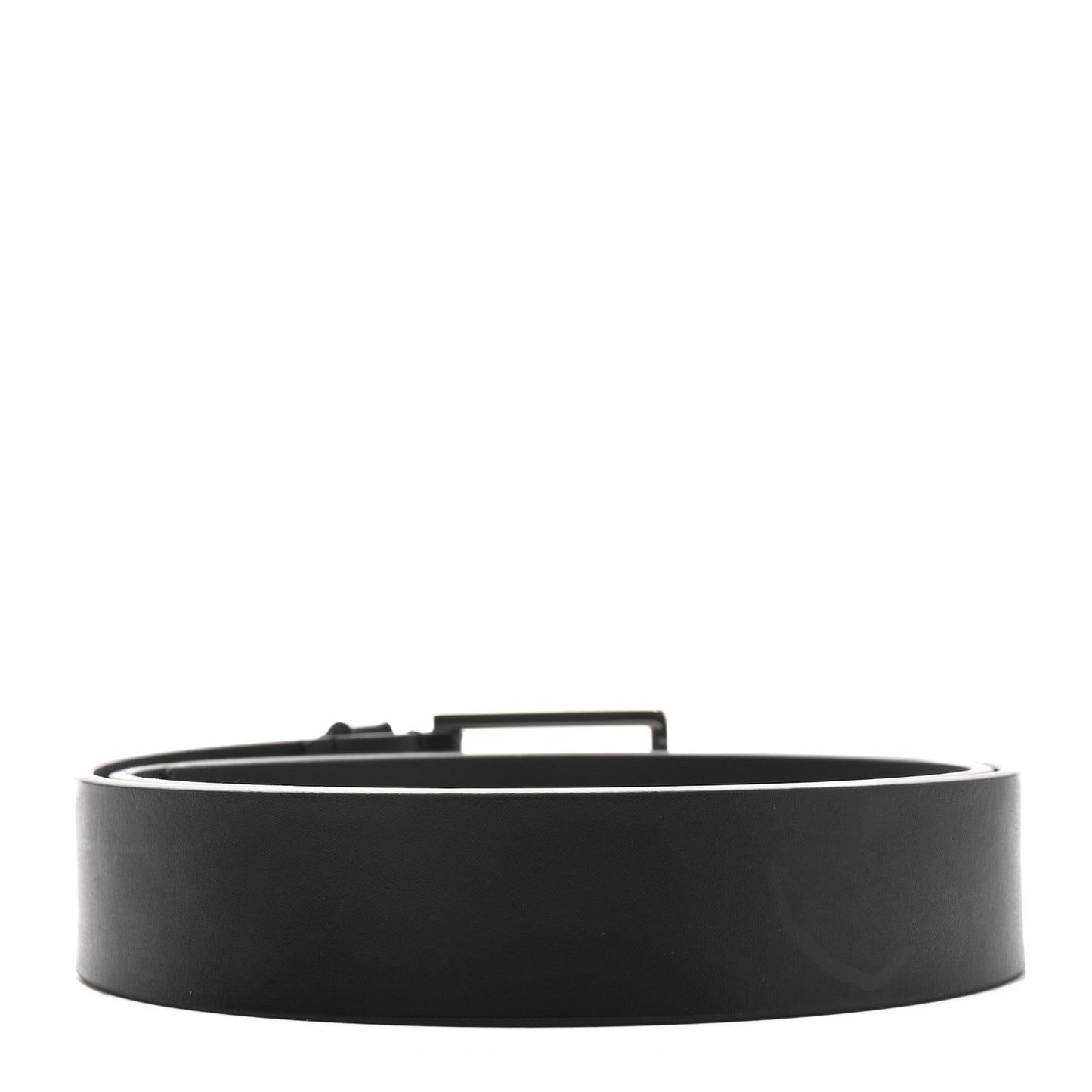 Calfskin Dior Homme 30mm Belt 85 34 Black