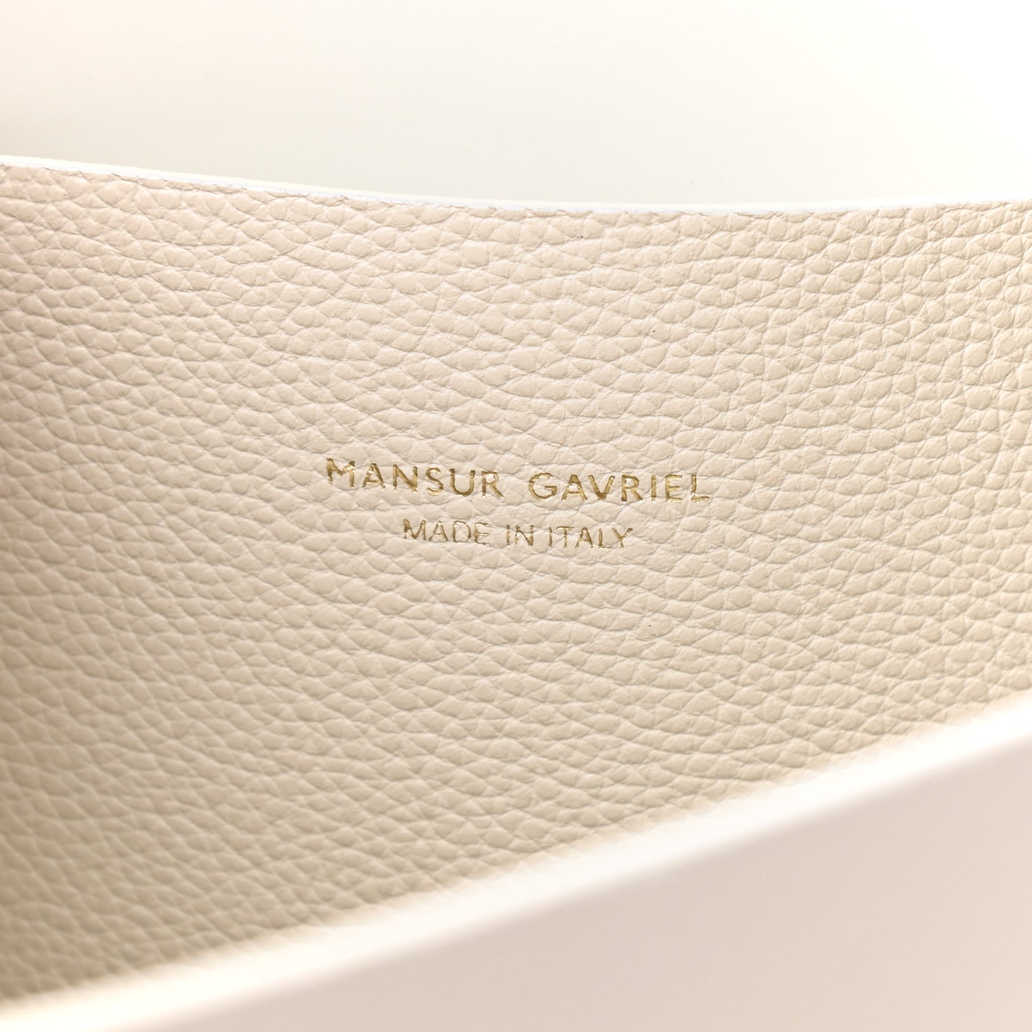 Mansur Gavriel Pebbled Calfskin Small Hobo Creme 6 of 9