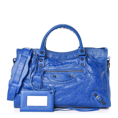 Balenciaga Agneau Classic Hardware City Bleu Lazuli 1 of 11