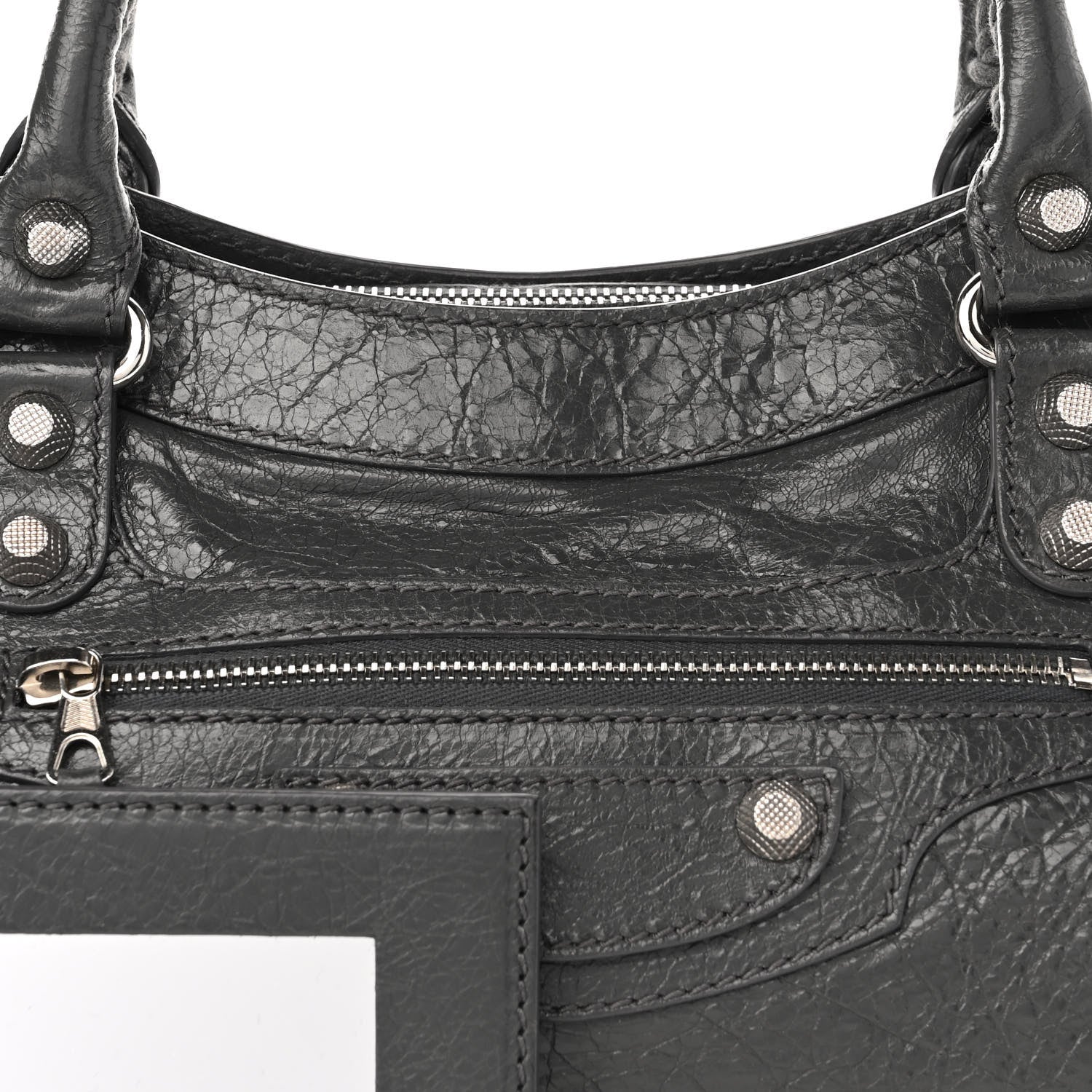 Balenciaga Agneau Giant 12 Silver Hardware First Gris Fossile 8 of 10