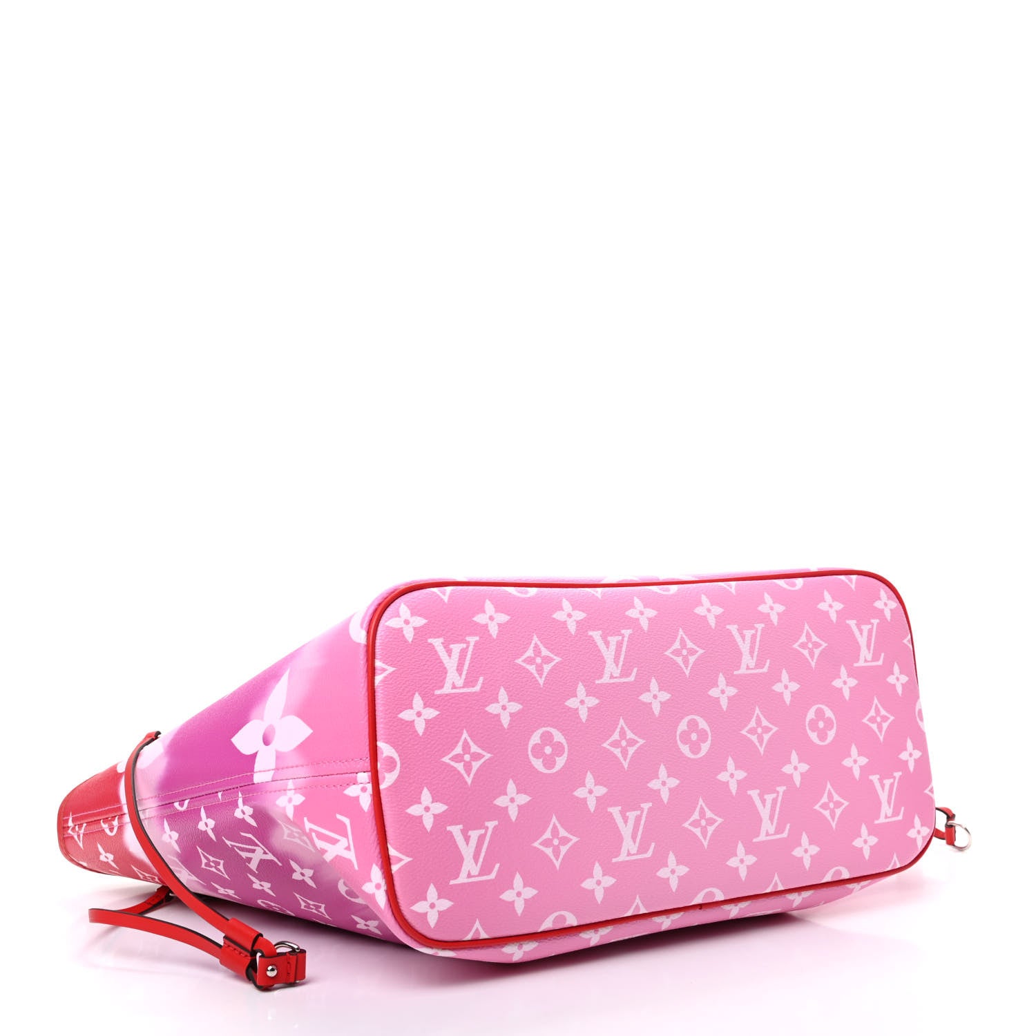 Louis Vuitton Monogram Escale Neverfull MM Rouge 4 of 10