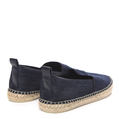 Louis Vuitton Canvas Waterfall Espadrille Flats 40 Marine 4 of 8
