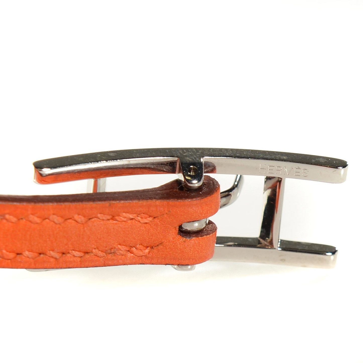 Swift Hapi 3MM Triple Tour Wrap Bracelet Small Orange