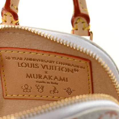Louis Vuitton LV x TM Monogram Multicolor Micro Alma Bag Charm White 6 of 9