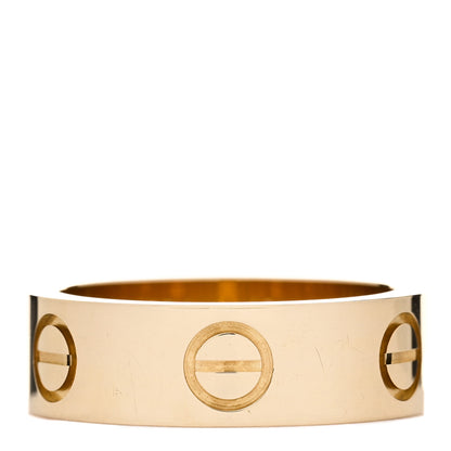 Cartier 18K Yellow Gold 5.5mm LOVE Ring 48 4.5 1 of 5