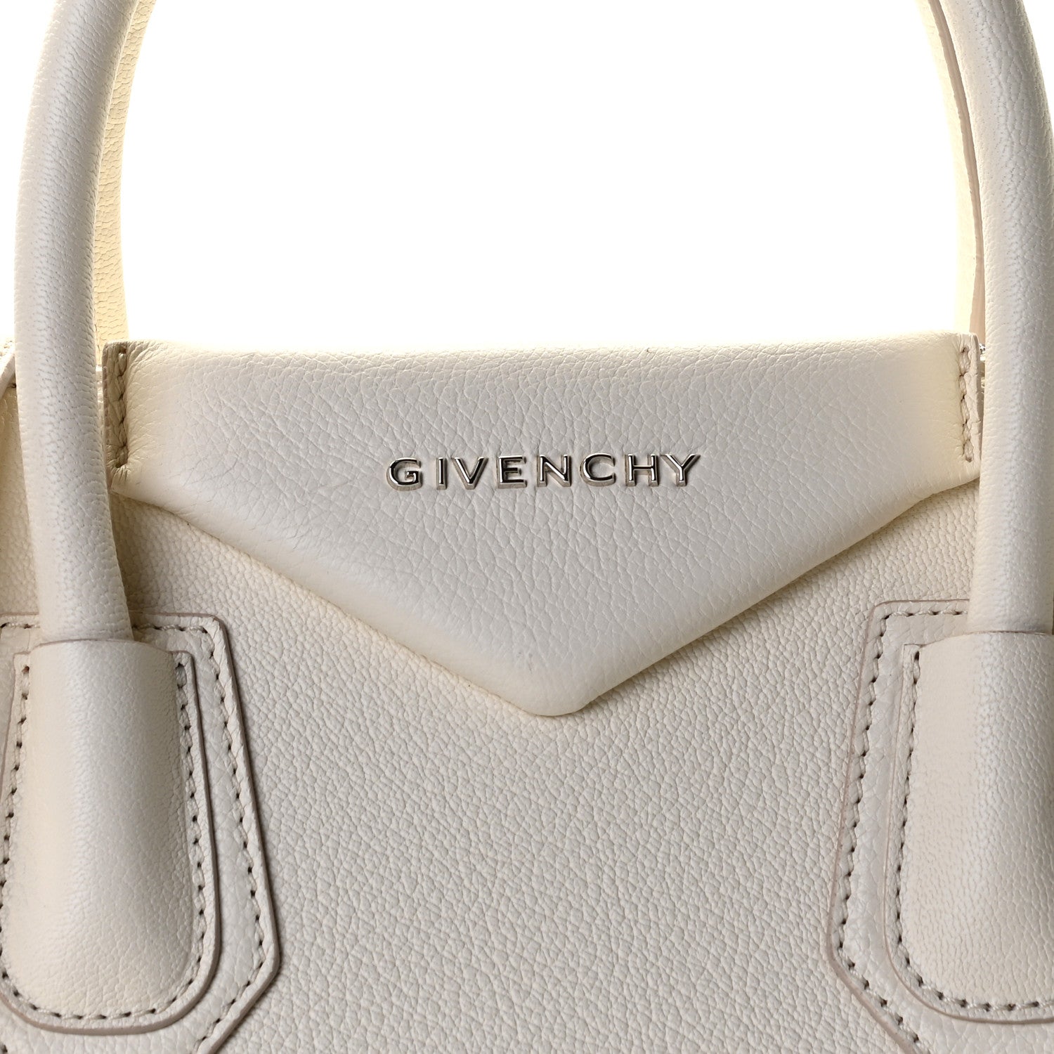Givenchy Sugar Goatskin Small Antigona Off White 8 of 9