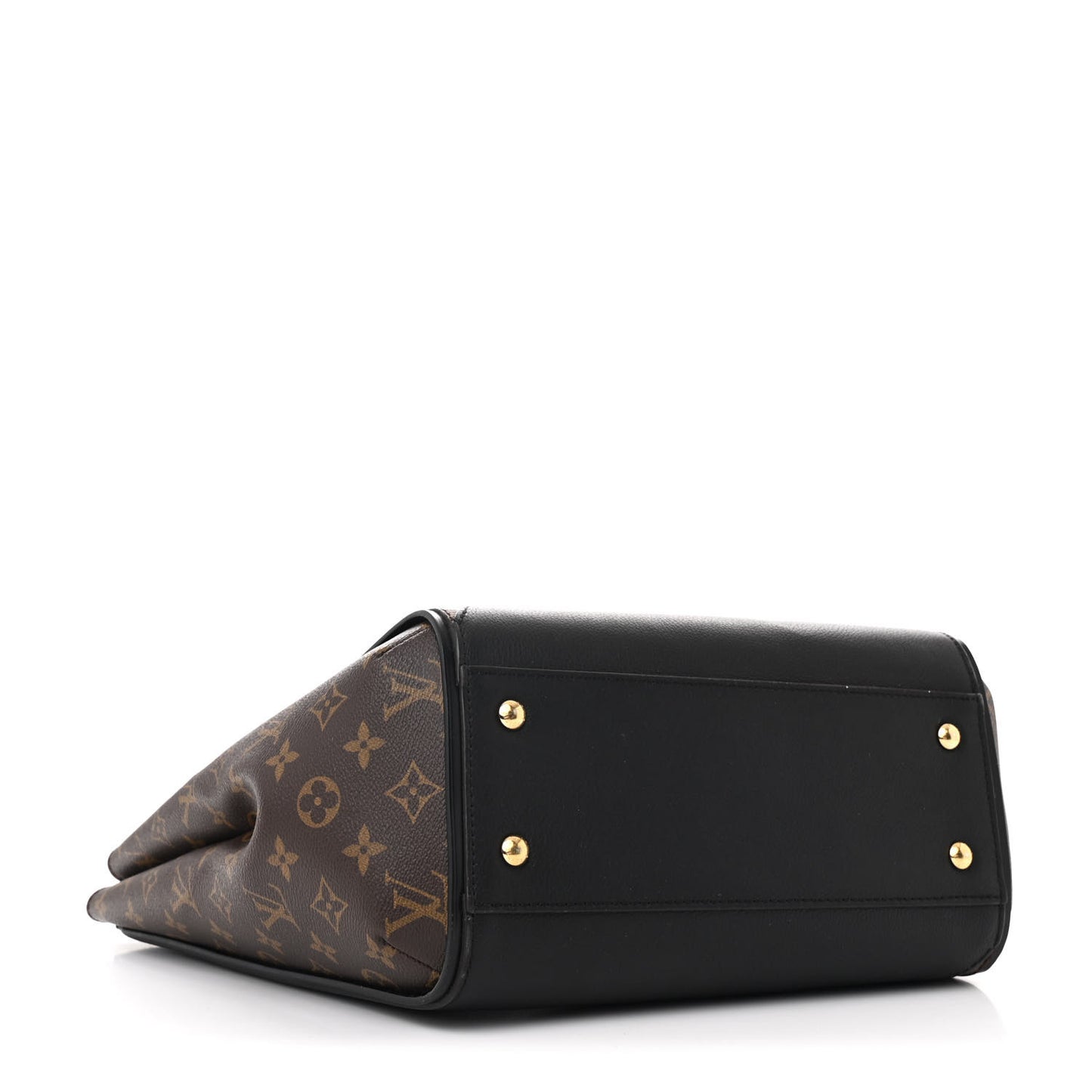Calfskin Monogram Kimono Tote  Black