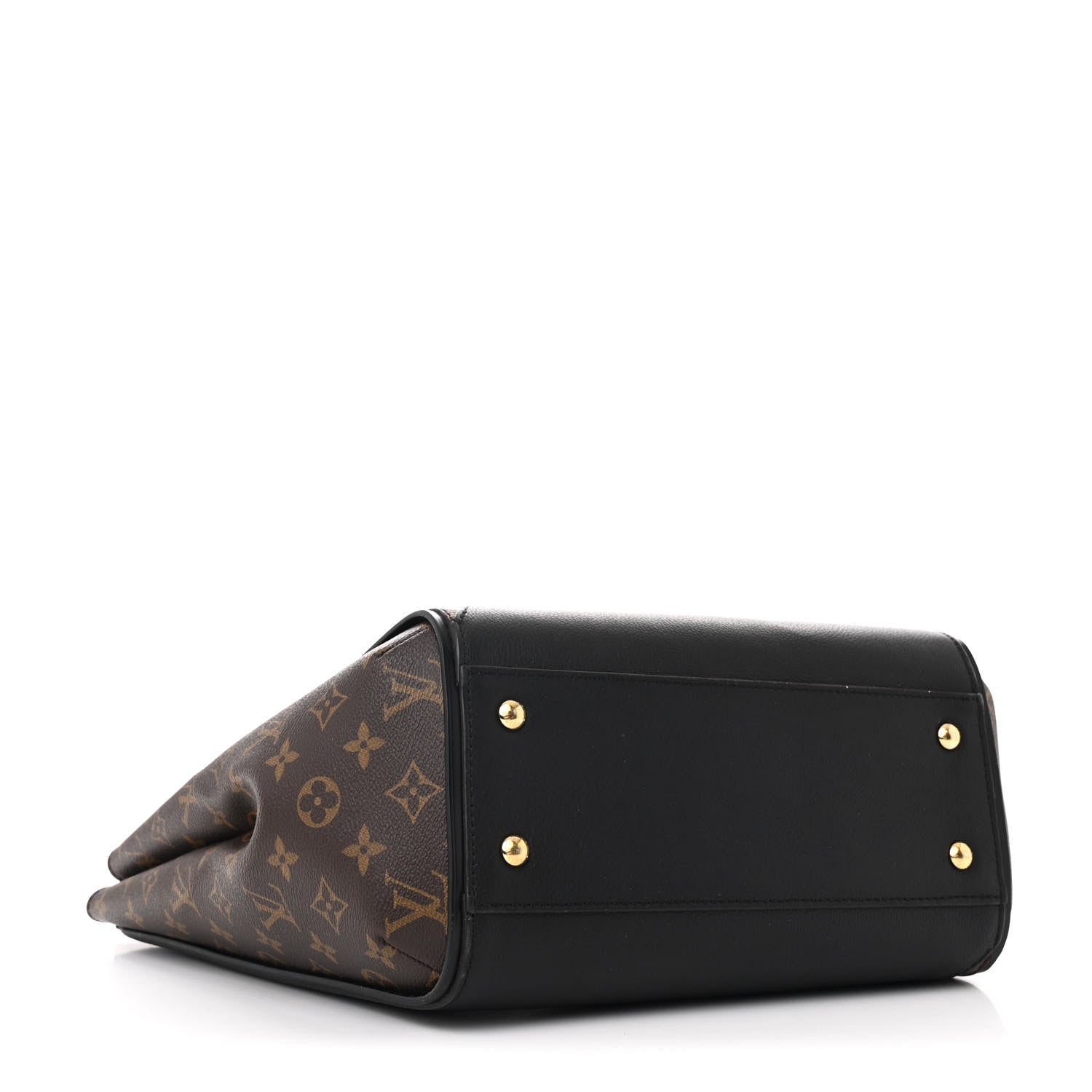 Louis Vuitton Calfskin Monogram Kimono Tote  Black 4 of 12