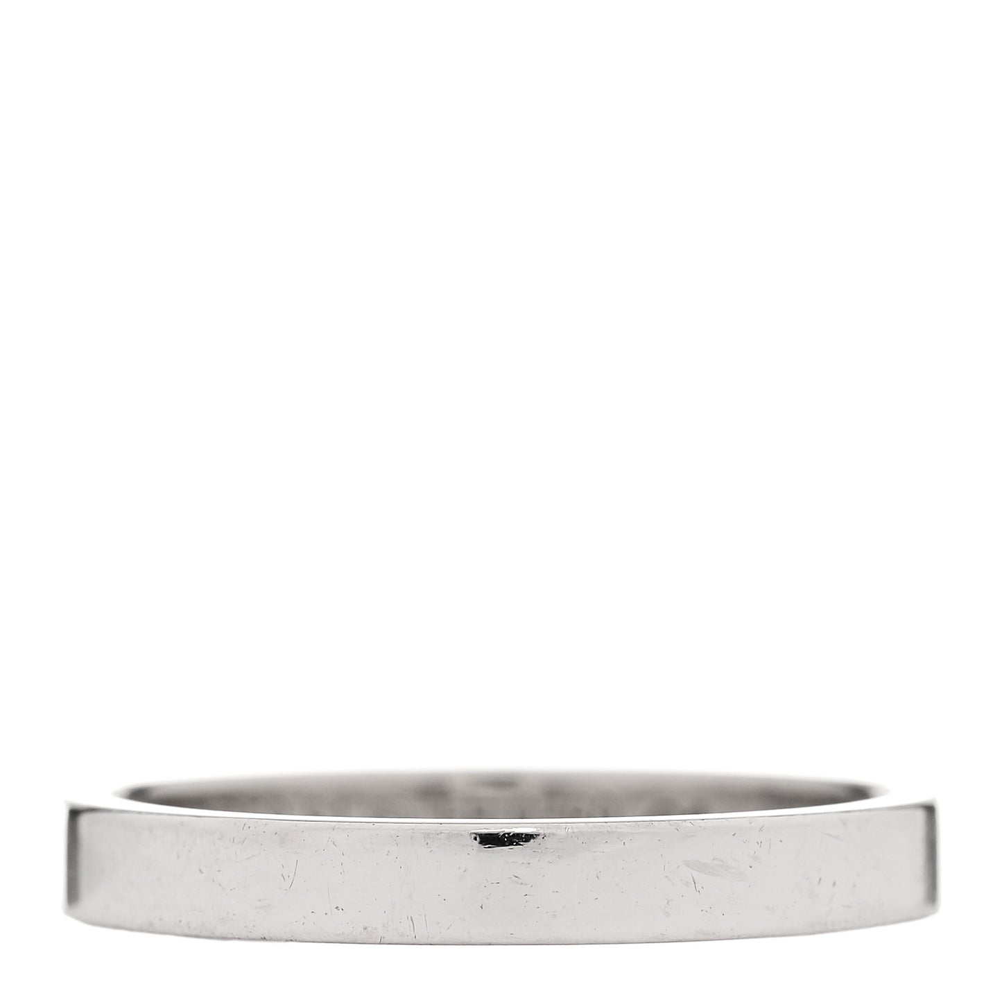 Platinum 3mm C De Cartier Wedding Band Ring 61 9.5
