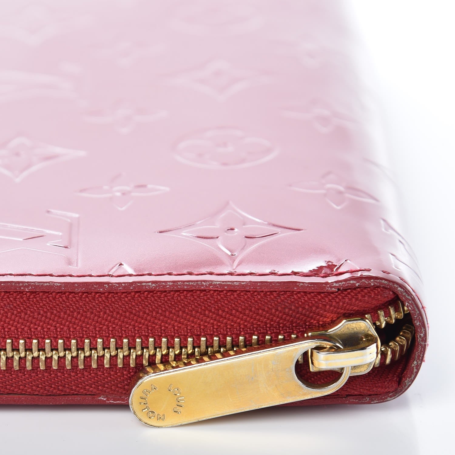 Louis Vuitton Vernis Zippy Wallet Pomme D'Amour 10 of 13