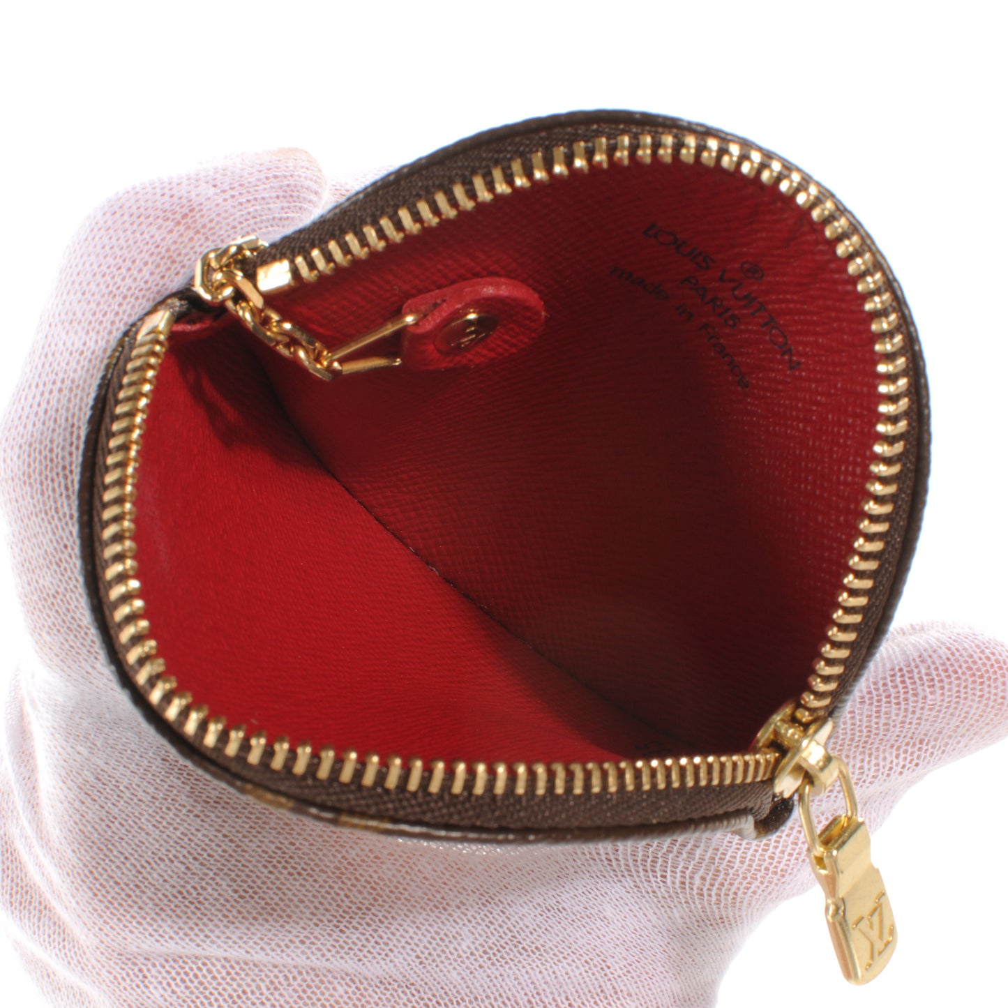 Monogram Cerises Round Coin Purse