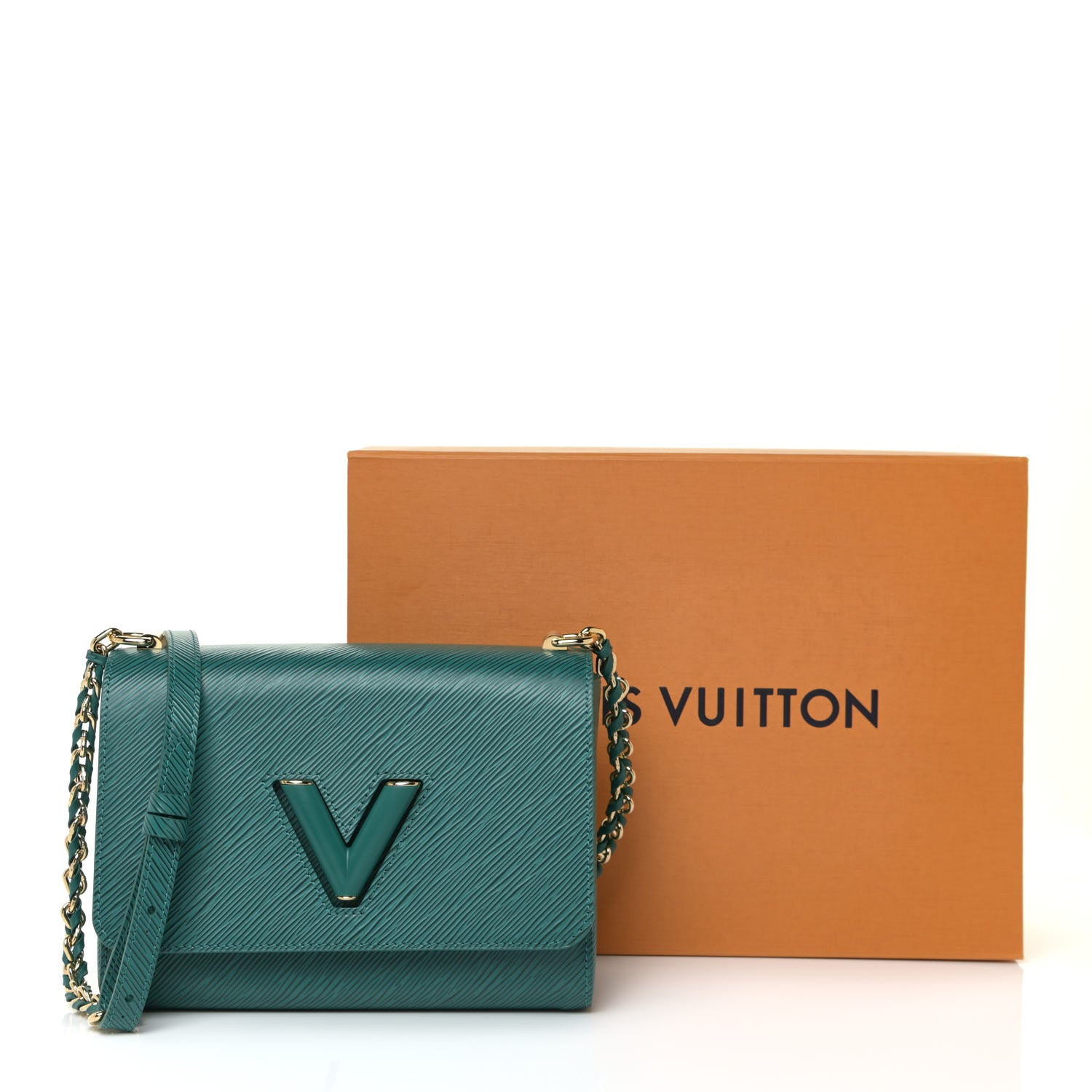 Louis Vuitton Epi Twist Shoulder Bag MM Emeraude 11 of 11