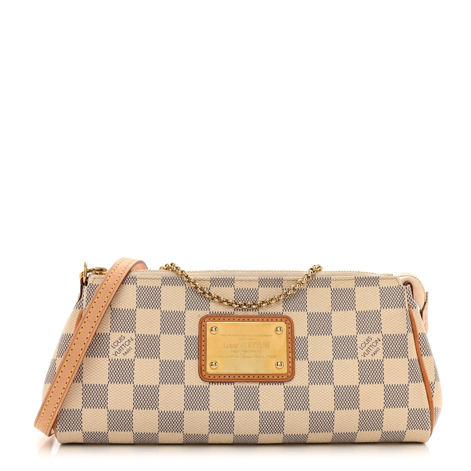 Louis Vuitton Damier Azur Eva Clutch 1 of 11