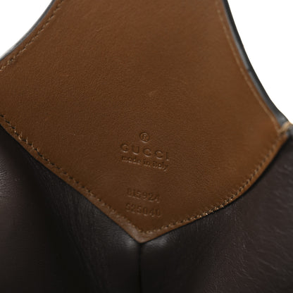 Gucci GG Suede B Large Shoulder Bag Brown 7 of 12