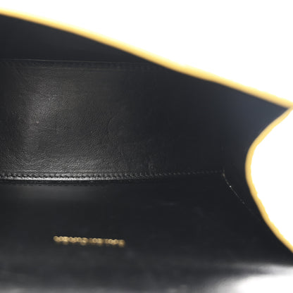 Balenciaga Metallic Calfskin Crocodile Embossed Hourglass Top Handle Bag XS Gold 5 of 12