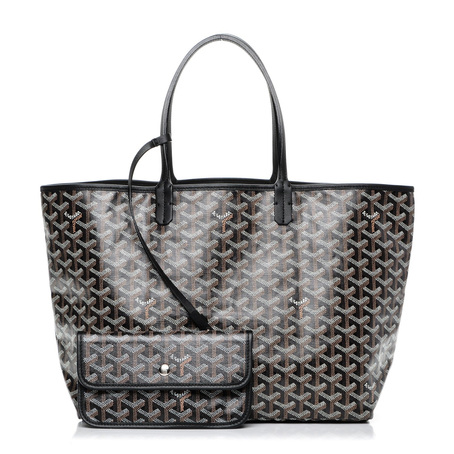 Goyard Goyardine Saint Louis PM Black 1 of 8