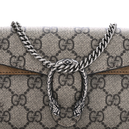 Gucci GG Supreme Monogram Super Mini Dionysus Shoulder Bag Taupe 7 of 10