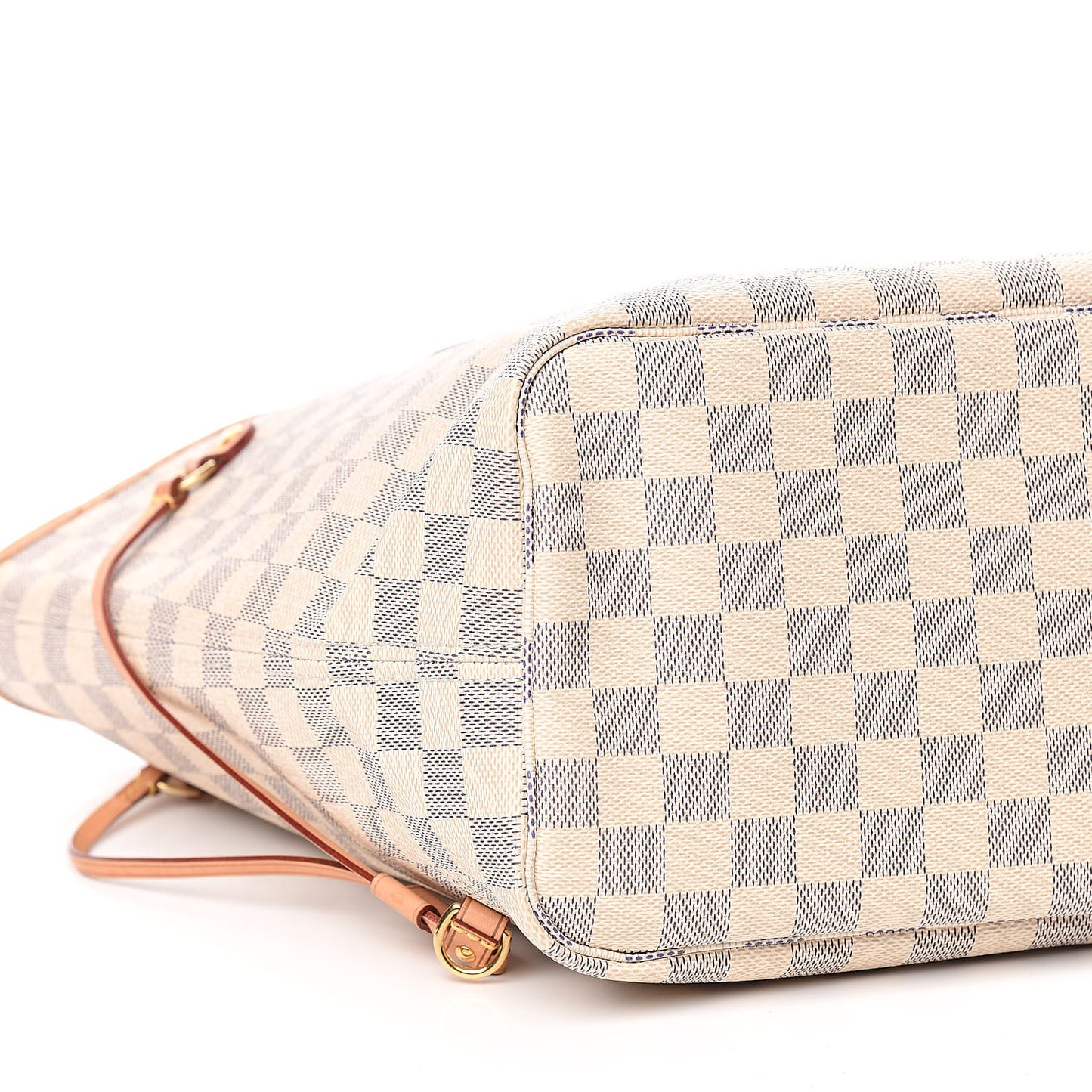 Damier Azur Neo Neverfull MM Rose Ballerine