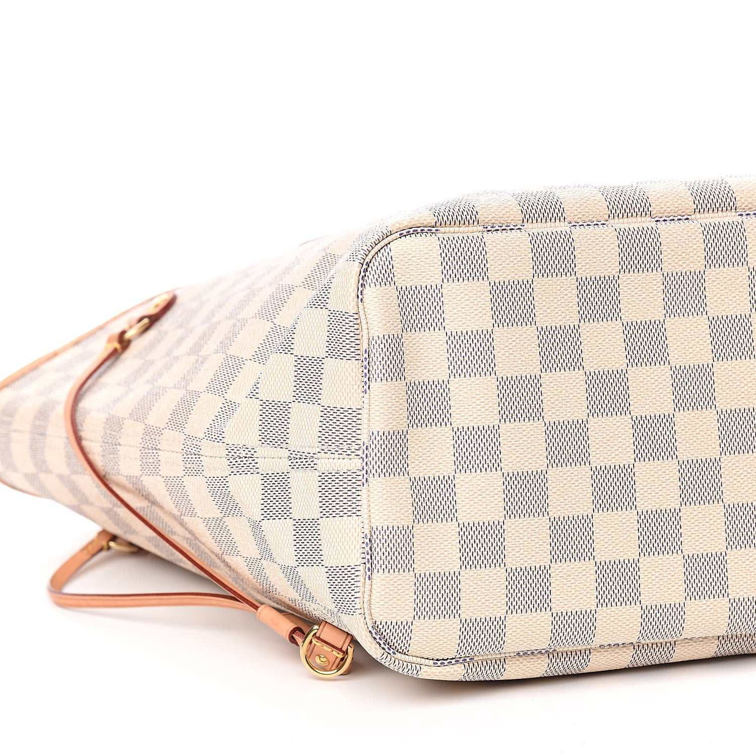 Louis Vuitton Damier Azur Neo Neverfull MM Rose Ballerine 8 of 15