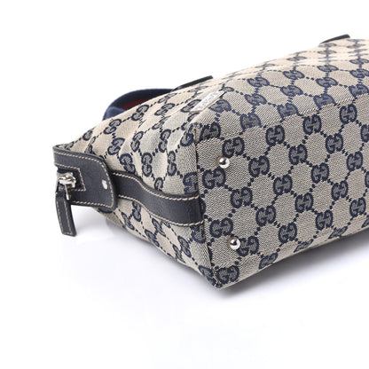 Gucci GG Monogram Web Pop Tote Navy 8 of 9